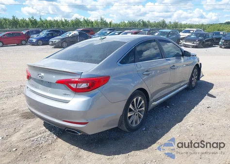 2016 Hyundai Sonata Sport from USA, damaged, VIN 5NPE34AF4GH414063